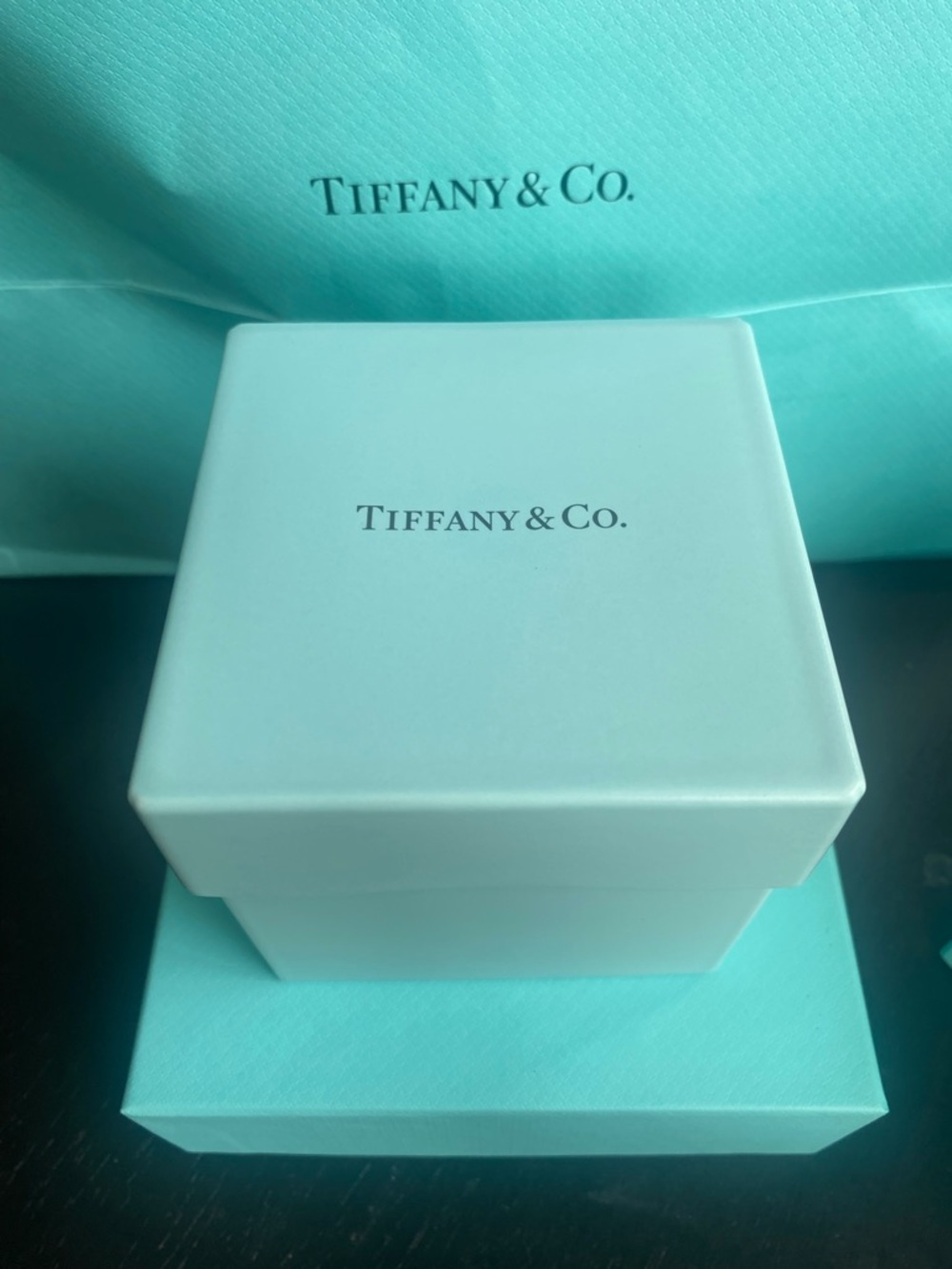 Tiffany & Co. Porcelain Jewelry Box. New, Authentic. Hard to find, retired.